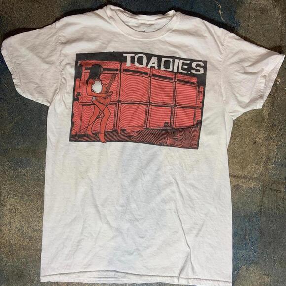 Toadies Med PreOwned White T-Shirt
