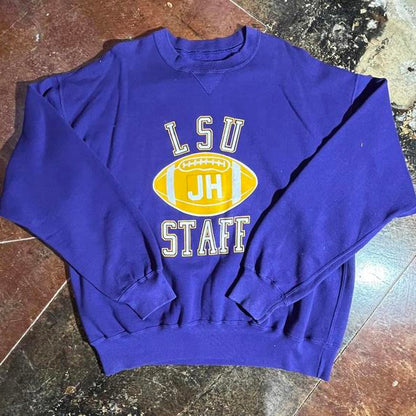 LSU staff pullover XL