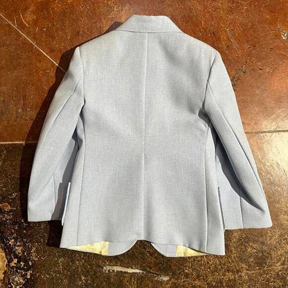 Kids blue vintage boys suit