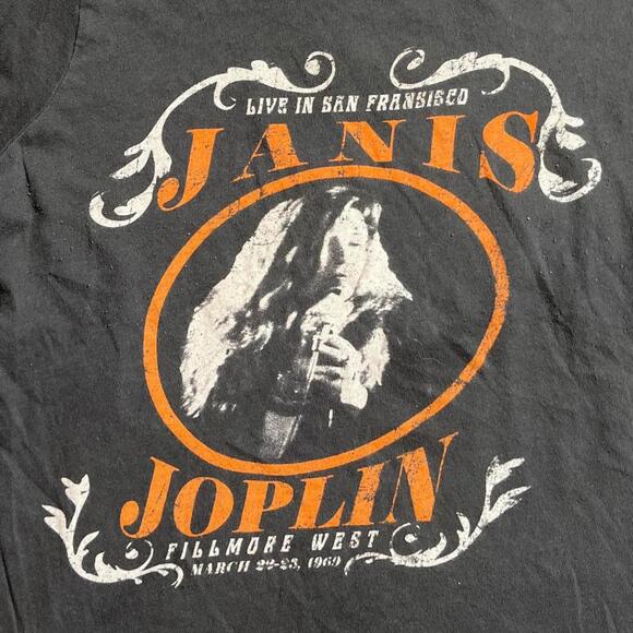 Janis Joplin XSmall PreOwned Graphic T-Shirt