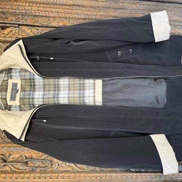 Black Lg Liz Claiborne coat