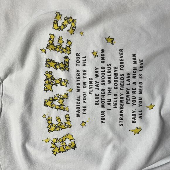 Beatles PreOwned Large Band Sweatshirt