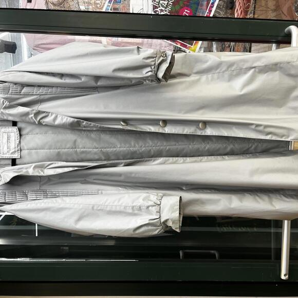 FleetStreet Long Silver Coat size 10