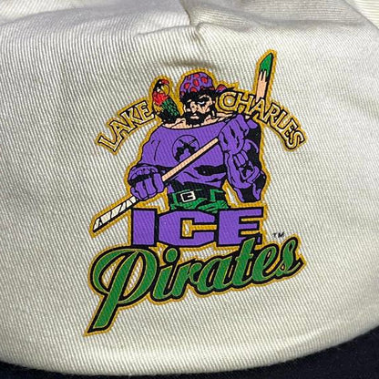 Vintage Lake Charles Ice pirates hat