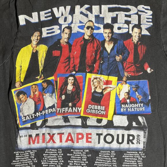 New Kids on the Block Small Band T-shirt