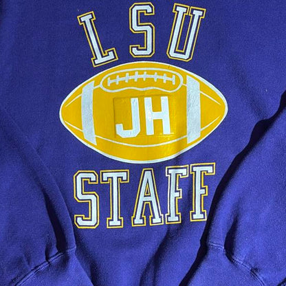 LSU staff pullover XL
