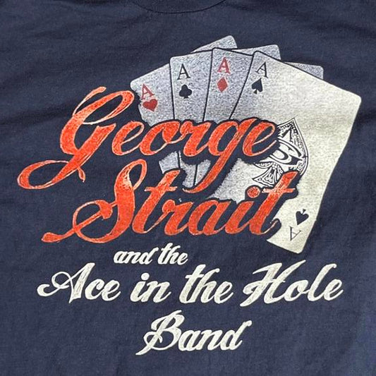 George Straight preowned Medium Band T-shirt