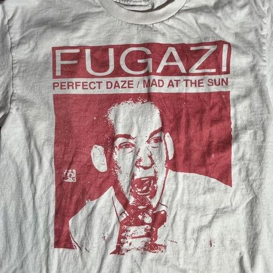 Fugazi Preowned Large Band T-shirt