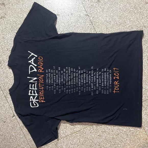 Green Day preowned Medium Band T-shirt