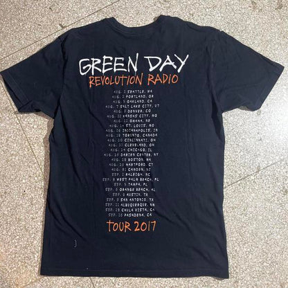 Green Day preowned Medium Band T-shirt