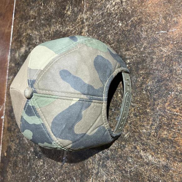 Vintage camo Winchester deer hat
