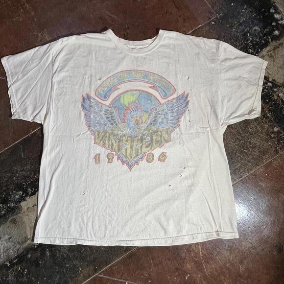 Van Halen Preowned distressed OS Band T-shirt