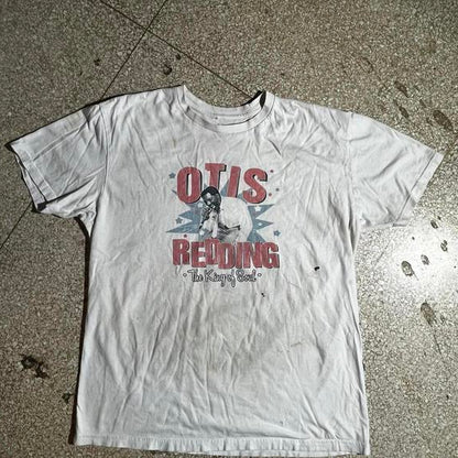 Otis Redding Preowned Large Band T-shirt