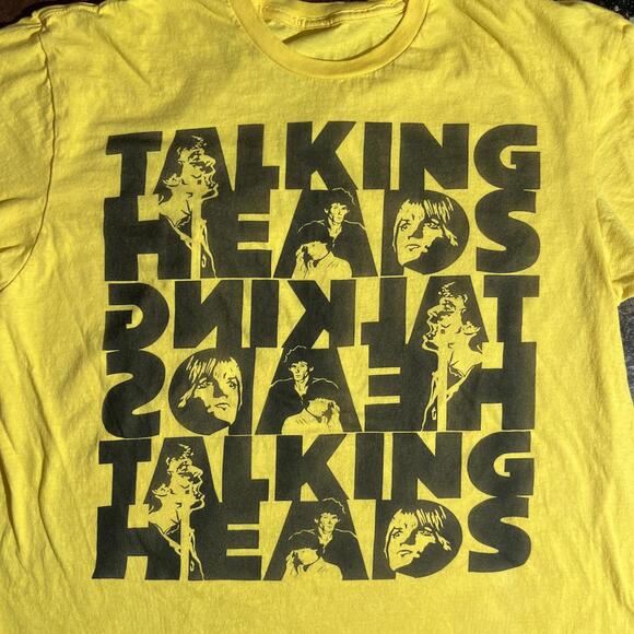Talking Heads Preowned Large Band T-shirt