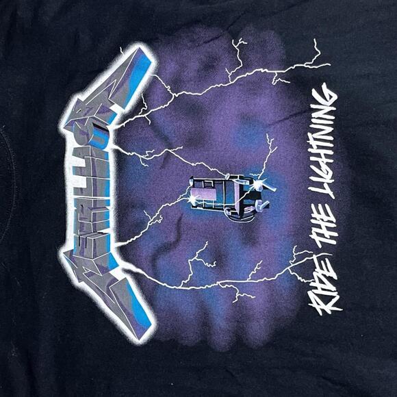 Metallica  Preowned Large Band T-shirt
