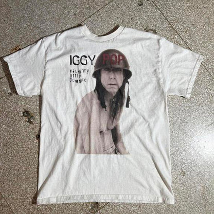 Iggy Pop preowned Medium Band T-shirt