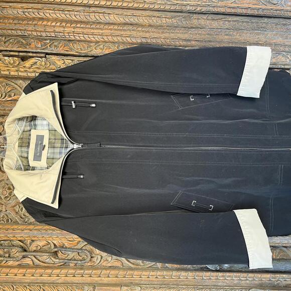 Black Lg Liz Claiborne coat