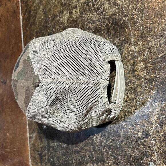 Vintage camo saints hat