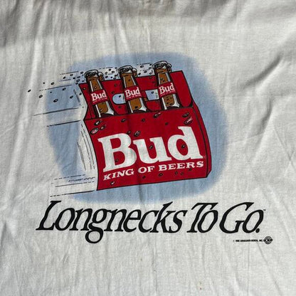 Vintage Bud beer Preowned Large Band T-shirt