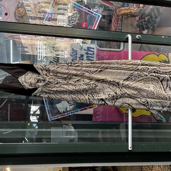 Vintage brown floral preowned dress