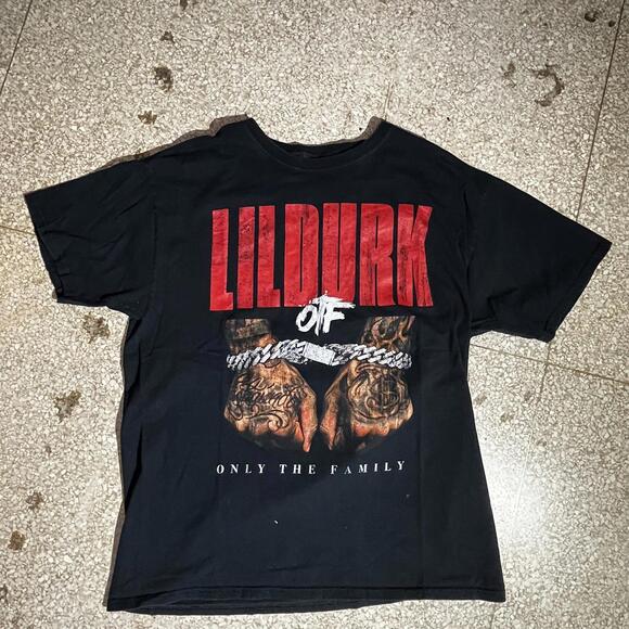 Lil Durk Preowned Large Band T-shirt