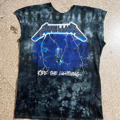 Metallica cutoff sleeve preowned Medium Band T-shirt