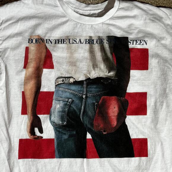 Bruce Springsteen Preowned Large Band T-shirt