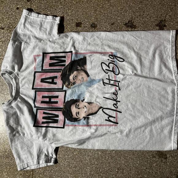 Wham! PreOwned Small Band TShirt