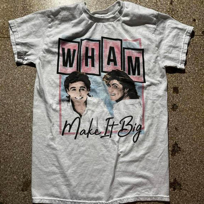 Wham! PreOwned Small Band TShirt