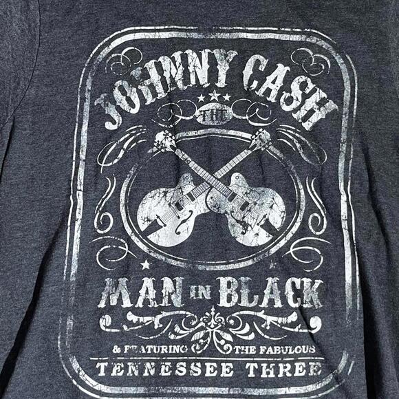 Johnny Cash Preowned Large Band T-shirt