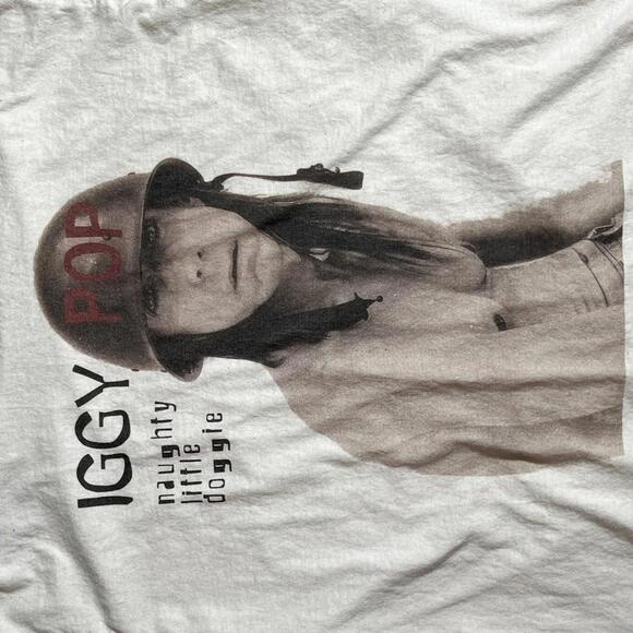 Iggy Pop preowned Medium Band T-shirt