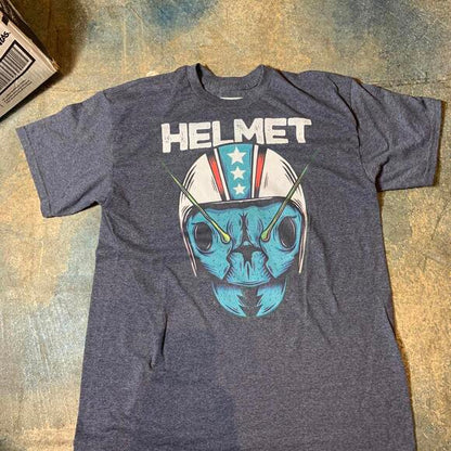 Helmet PreOwned Large Band Tshirt
