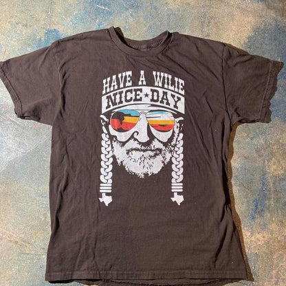 Willie Nelson Preowned Large T-shirt
